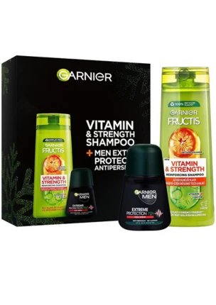 Garnier - Darčeková sada telovej a vlasovej starostlivosti pre mužov