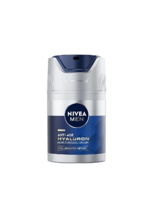 Nivea - Hydratačný krém proti vráskam Nivea Men Anti-Age Hyaluron (Moisturising Cream) 50 ml