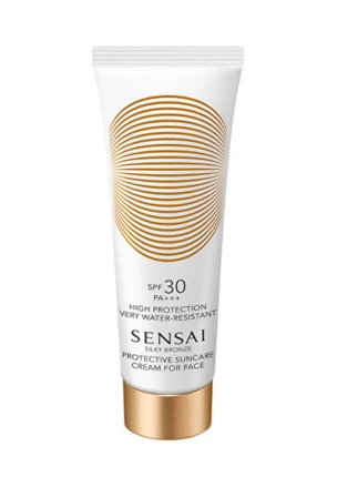Sensai - Ochranný krém na tvár SPF 30 Silky Bronze Protective Suncare (Cream For Face) 50 ml